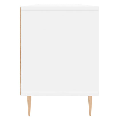 Tv Skříňka Bílá 150 X 30 X 44,5 Cm Kompozitní Dřevo