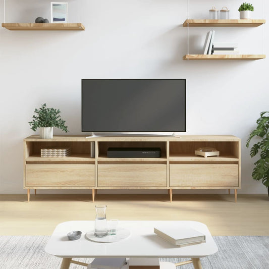 Tv Skříňka Dub Sonoma 150 X 30 X 44,5 Cm Kompozitní Dřevo