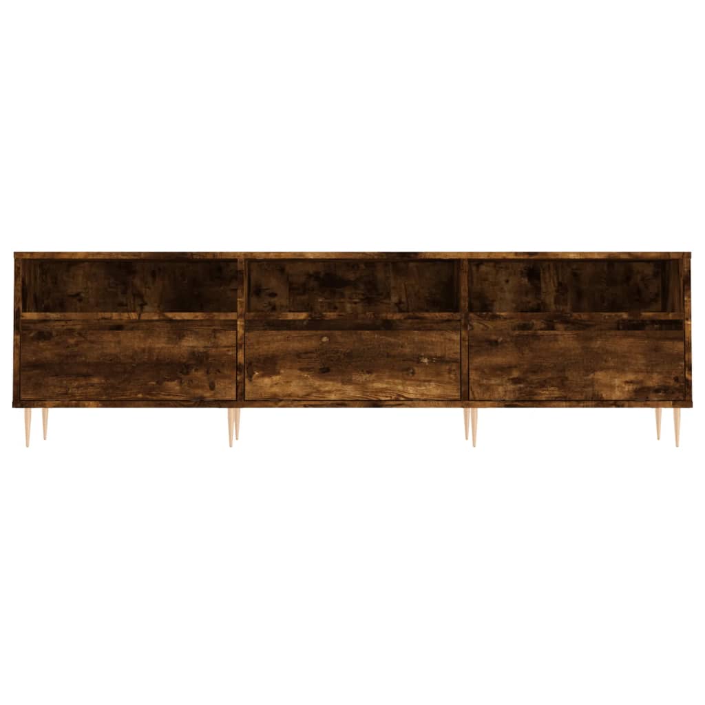 Tv Skříňka Kouřový Dub 150 X 30 X 44,5 Cm Kompozitní Dřevo