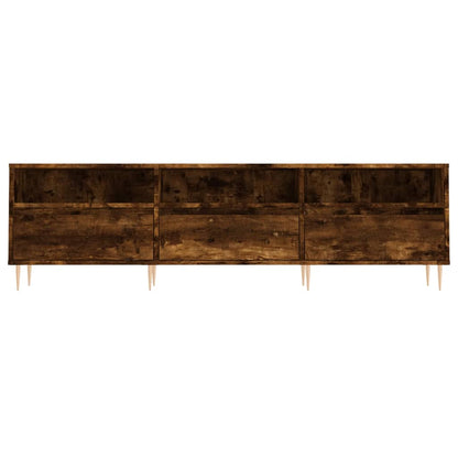 Tv Skříňka Kouřový Dub 150 X 30 X 44,5 Cm Kompozitní Dřevo