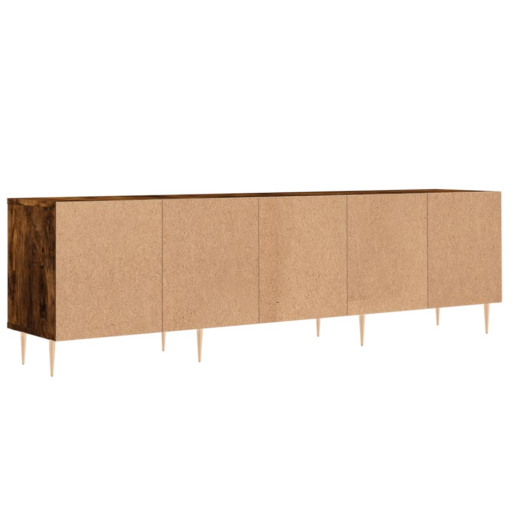Tv Skříňka Kouřový Dub 150 X 30 X 44,5 Cm Kompozitní Dřevo