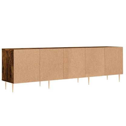 Tv Skříňka Kouřový Dub 150 X 30 X 44,5 Cm Kompozitní Dřevo