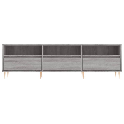 Tv Skříňka Šedá Sonoma 150 X 30 X 44,5 Cm Kompozitní Dřevo