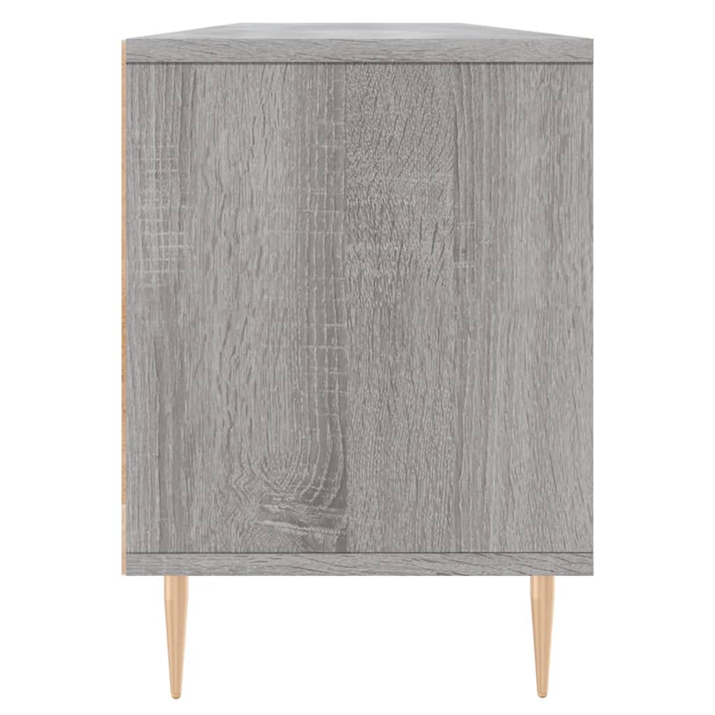 Tv Skříňka Šedá Sonoma 150 X 30 X 44,5 Cm Kompozitní Dřevo
