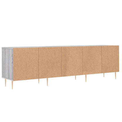 Tv Skříňka Šedá Sonoma 150 X 30 X 44,5 Cm Kompozitní Dřevo