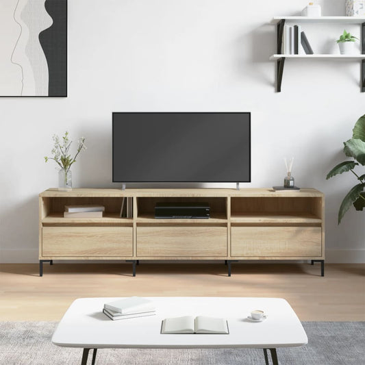 Tv Skříňka Dub Sonoma 150 X 30 X 44,5 Cm Kompozitní Dřevo