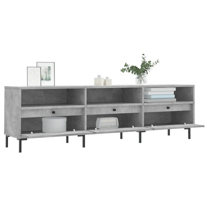 Tv Skříňka Betonově Šedá 150 X 30 X 44,5 Cm Kompozitní Dřevo