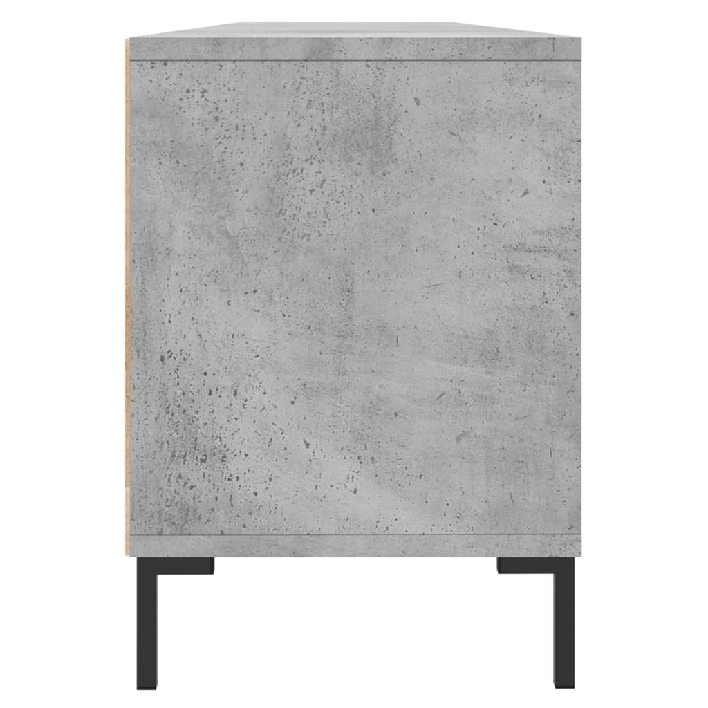 Tv Skříňka Betonově Šedá 150 X 30 X 44,5 Cm Kompozitní Dřevo