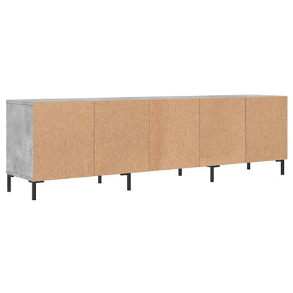 Tv Skříňka Betonově Šedá 150 X 30 X 44,5 Cm Kompozitní Dřevo