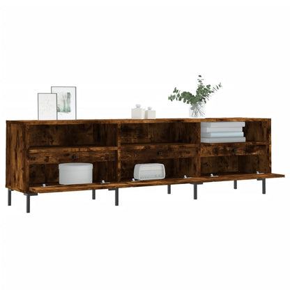 Tv Skříňka Kouřový Dub 150 X 30 X 44,5 Cm Kompozitní Dřevo