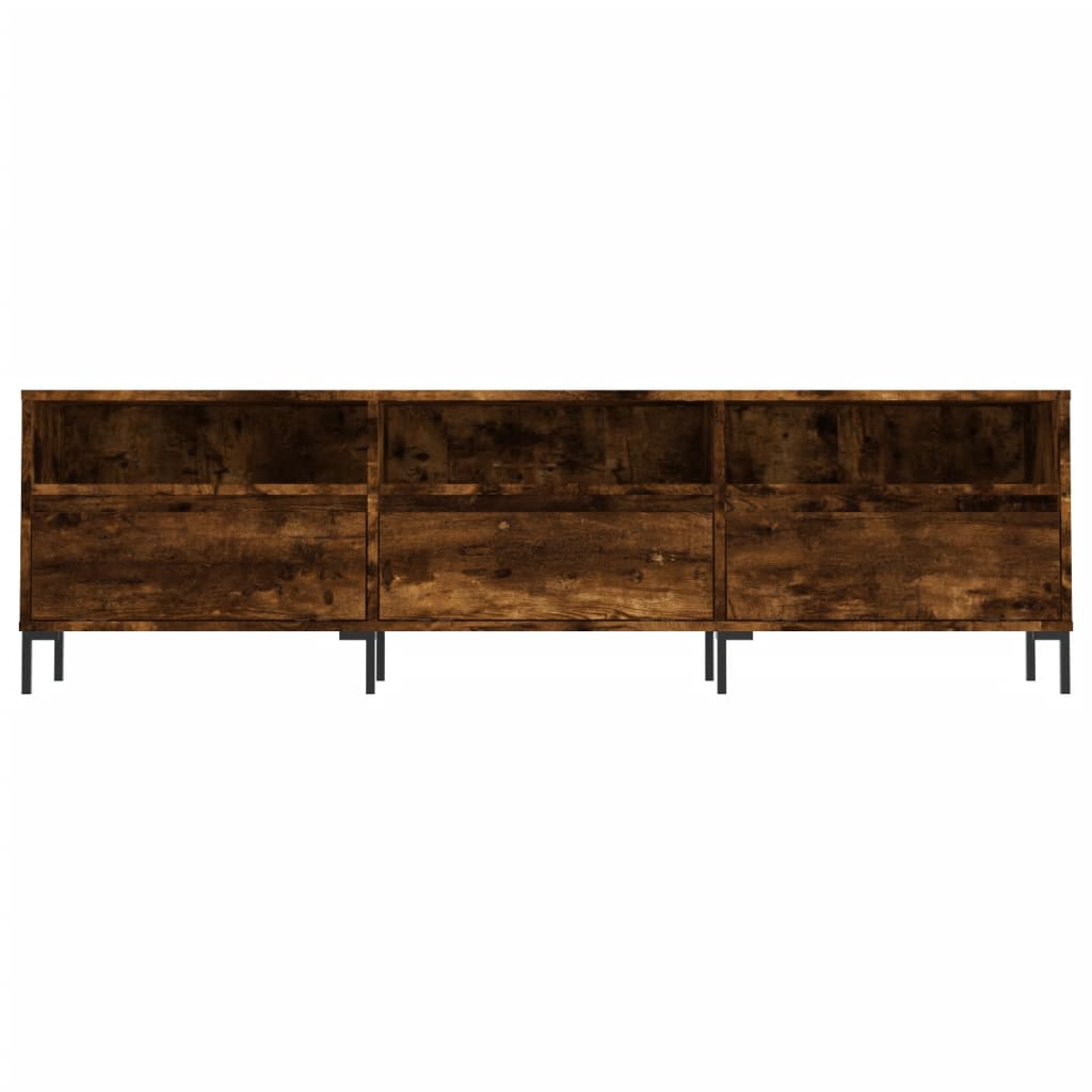 Tv Skříňka Kouřový Dub 150 X 30 X 44,5 Cm Kompozitní Dřevo