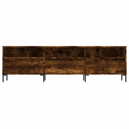 Tv Skříňka Kouřový Dub 150 X 30 X 44,5 Cm Kompozitní Dřevo