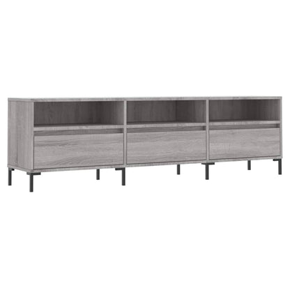 Tv Skříňka Šedá Sonoma 150 X 30 X 44,5 Cm Kompozitní Dřevo