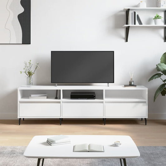 Tv Skříňka 150 X 30 X 44,5 Cm Kompozitní Dřevo
