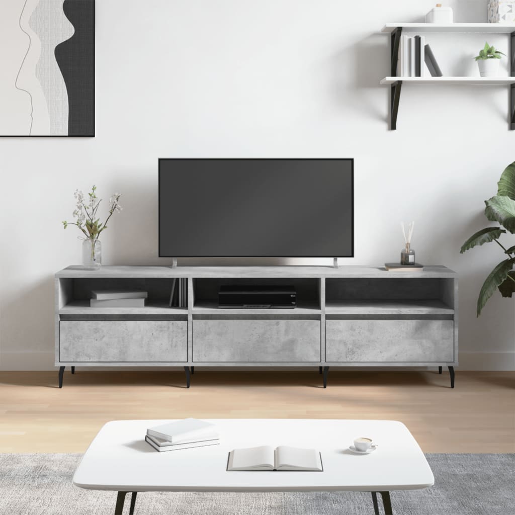 Tv Skříňka 150 X 30 X 44,5 Cm Kompozitní Dřevo