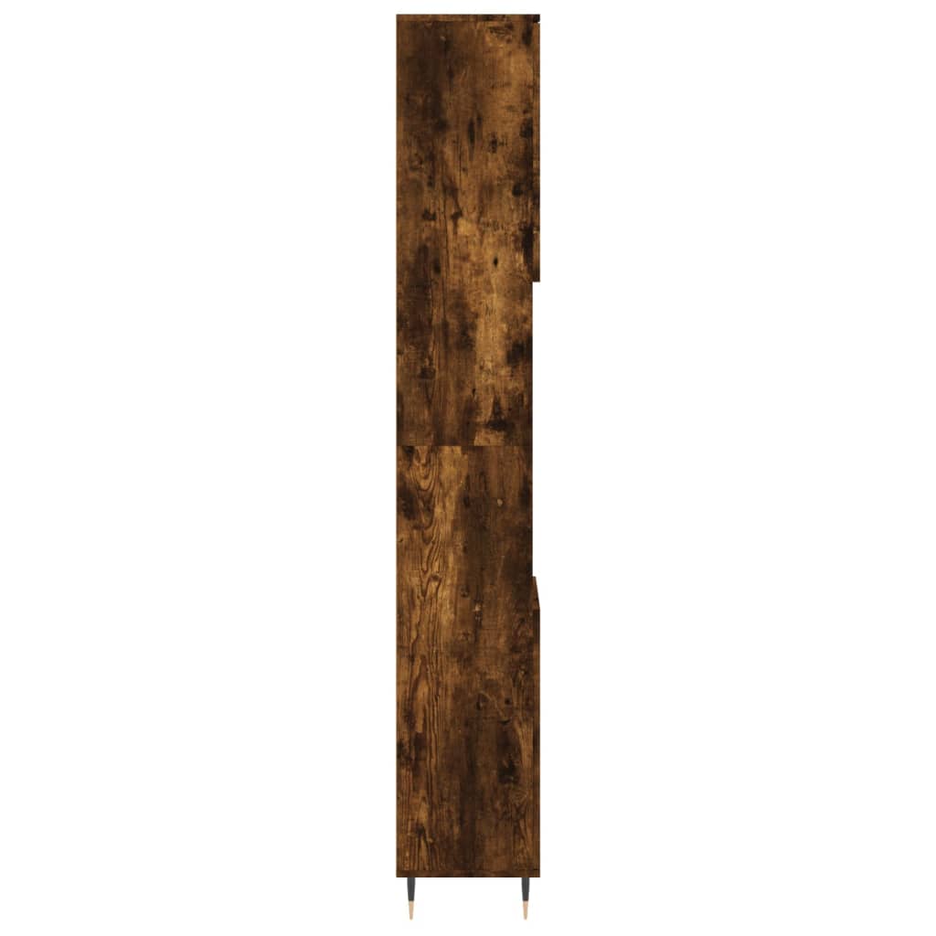Koupelnová Skříňka 30X30X190 Cm Kompozitní Dřevo