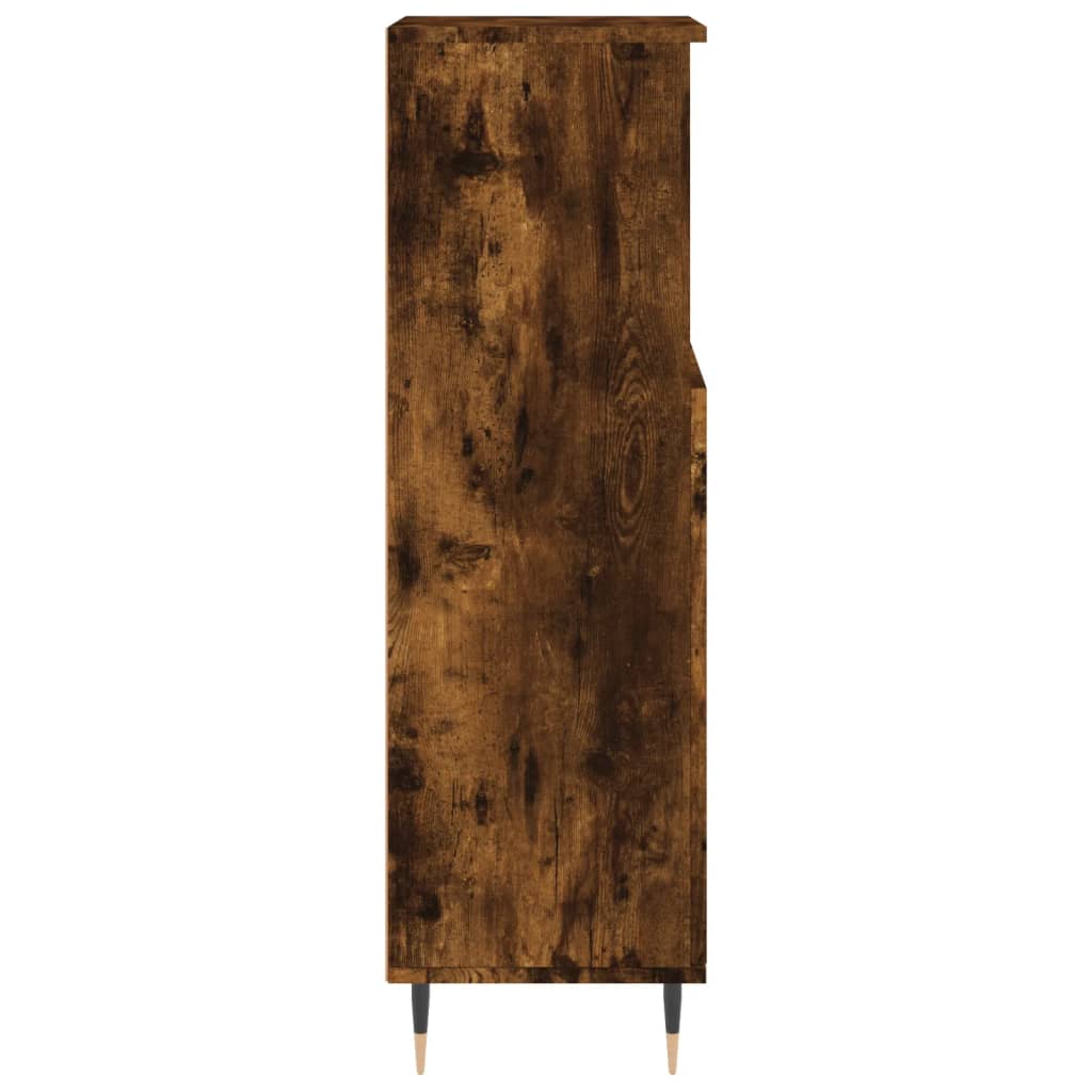 Koupelnová Skříňka 30X30X100 Cm Kompozitní Dřevo