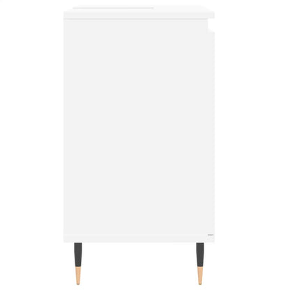 Koupelnová Skříňka 58 X 33 X 60 Cm Kompozitní Dřevo