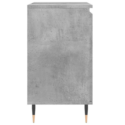 Koupelnová Skříňka Betonově Šedá 58X33X60 Cm Kompozitní Dřevo