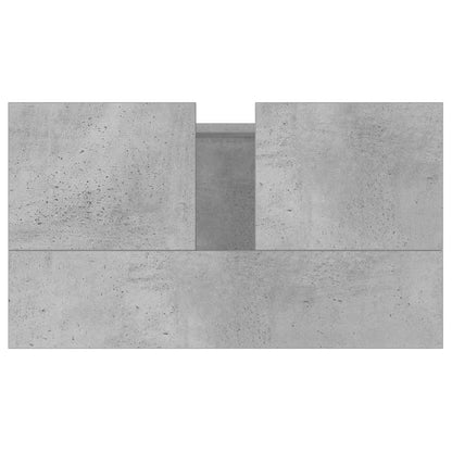 Koupelnová Skříňka Betonově Šedá 58X33X60 Cm Kompozitní Dřevo