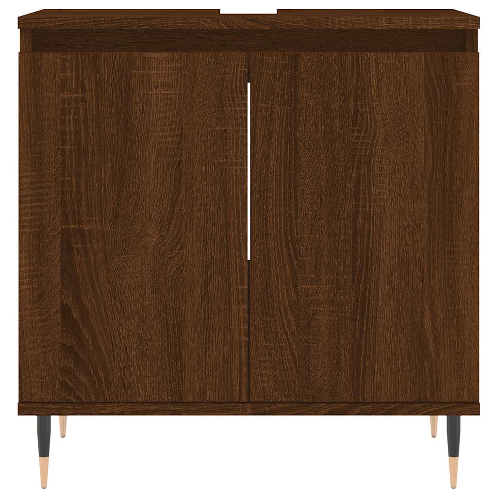 Koupelnová Skříňka 58 X 33 X 60 Cm Kompozitní Dřevo