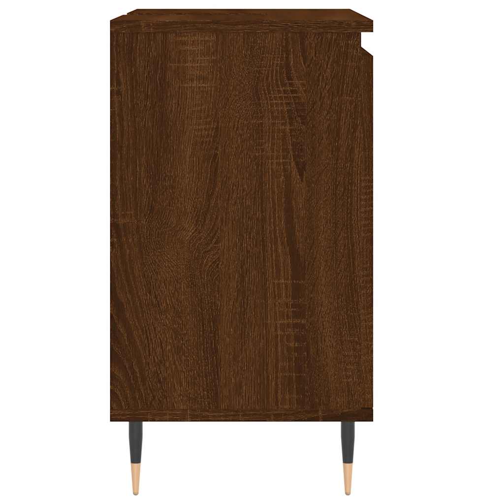 Koupelnová Skříňka 58 X 33 X 60 Cm Kompozitní Dřevo