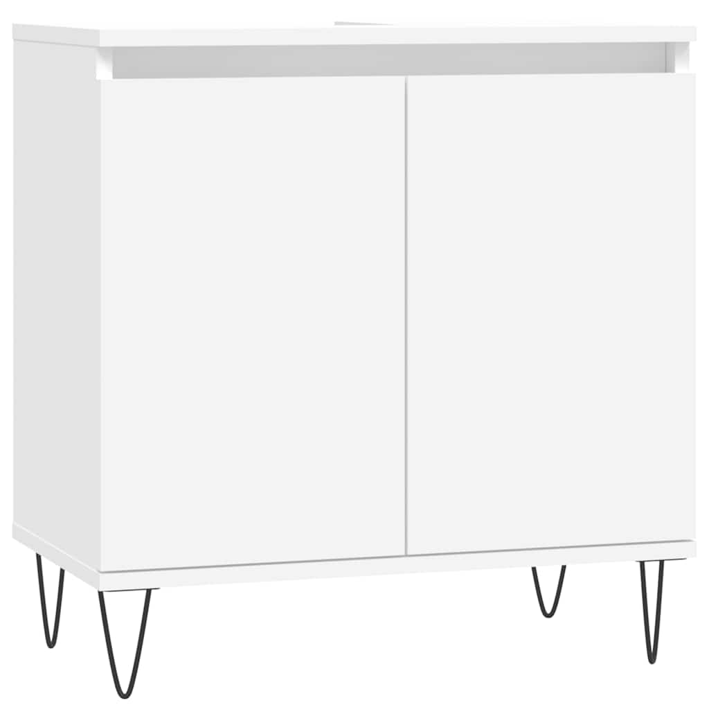 Koupelnová Skříňka 58 X 33 X 60 Cm Kompozitní Dřevo