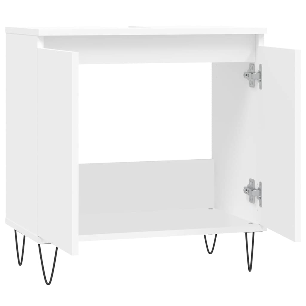 Koupelnová Skříňka 58 X 33 X 60 Cm Kompozitní Dřevo