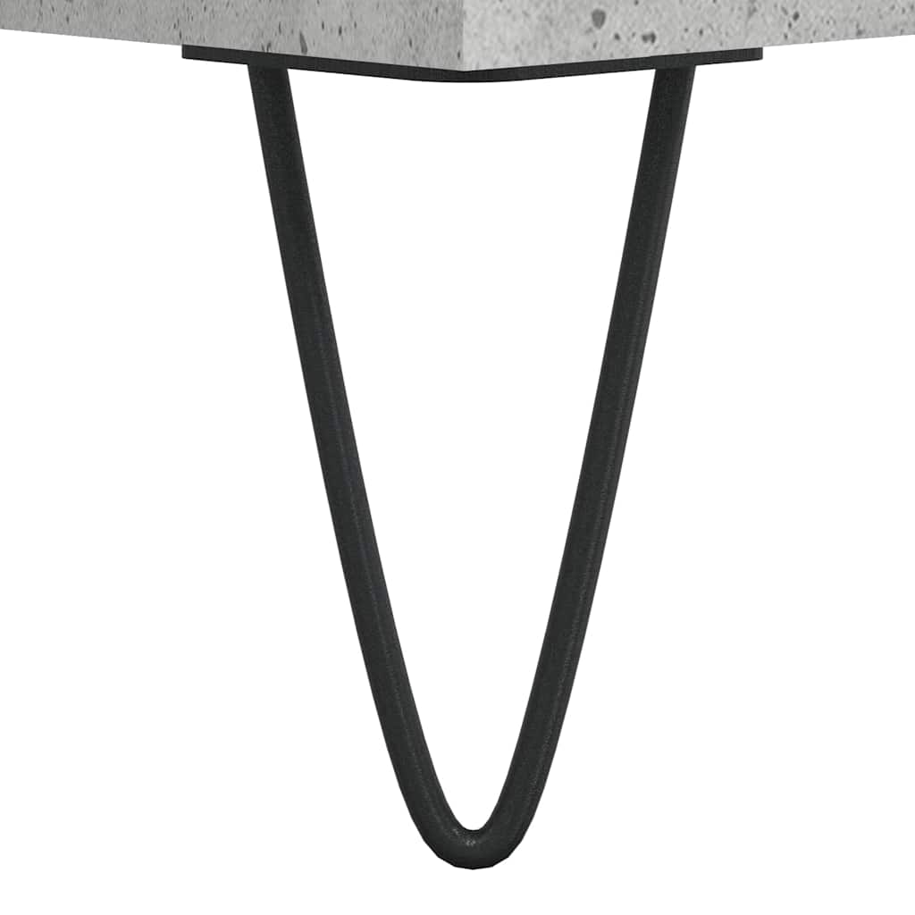 Koupelnová Skříňka Betonově Šedá 58X33X60 Cm Kompozitní Dřevo