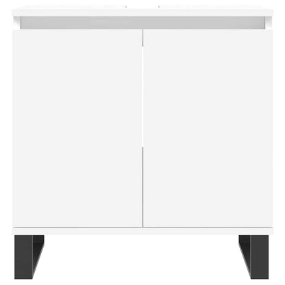 Koupelnová Skříňka 58 X 33 X 60 Cm Kompozitní Dřevo