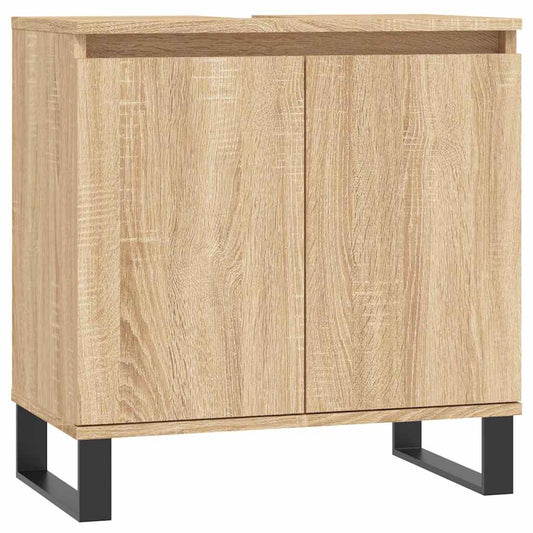 Koupelnová Skříňka 58 X 33 X 60 Cm Kompozitní Dřevo