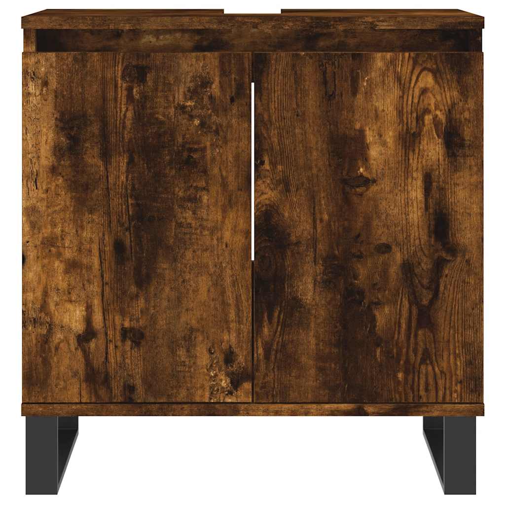 Koupelnová Skříňka 58 X 33 X 60 Cm Kompozitní Dřevo
