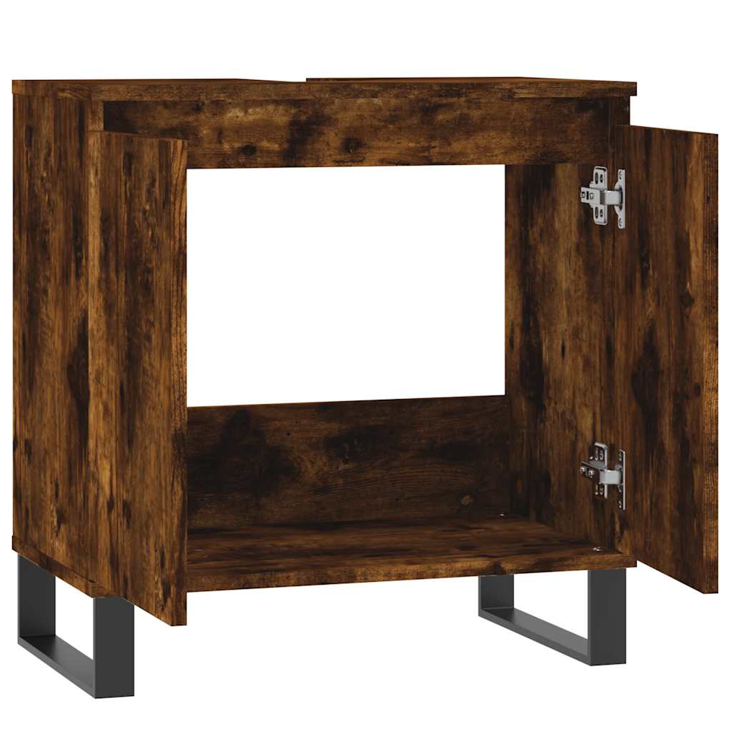 Koupelnová Skříňka 58 X 33 X 60 Cm Kompozitní Dřevo
