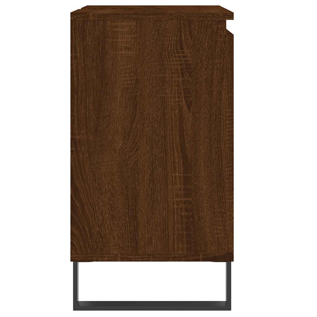 Koupelnová Skříňka 58 X 33 X 60 Cm Kompozitní Dřevo