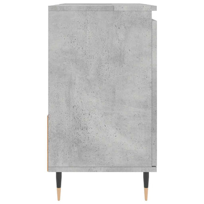 Koupelnová Skříňka Betonově Šedá 65X33X60 Cm Kompozitní Dřevo