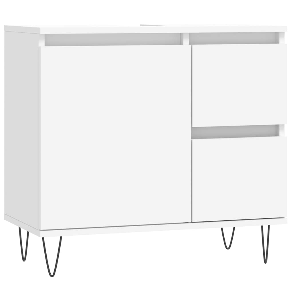Koupelnová Skříňka 65 X 33 X 60 Cm Kompozitní Dřevo
