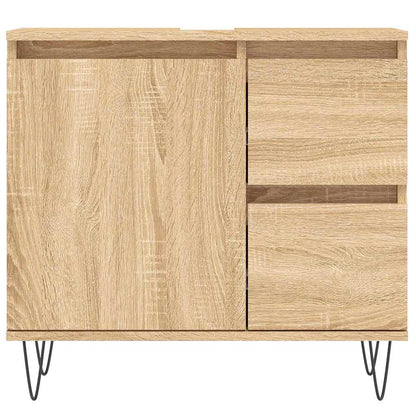 Koupelnová Skříňka Dub Sonoma 65 X 33 X 60 Cm Kompozitní Dřevo
