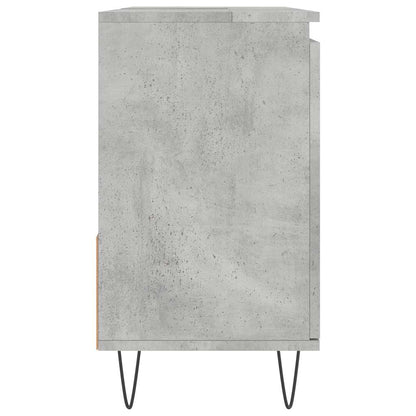 Koupelnová Skříňka Betonově Šedá 65X33X60 Cm Kompozitní Dřevo