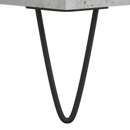 Koupelnová Skříňka Betonově Šedá 65X33X60 Cm Kompozitní Dřevo