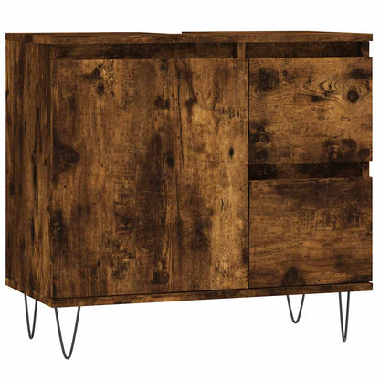 Koupelnová Skříňka 65 X 33 X 60 Cm Kompozitní Dřevo