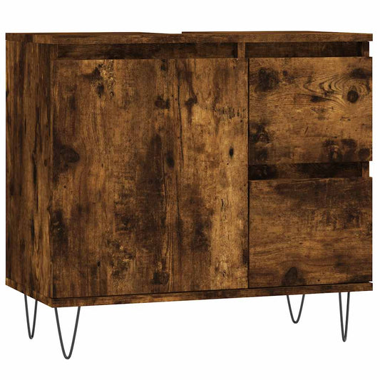 Koupelnová Skříňka 65 X 33 X 60 Cm Kompozitní Dřevo