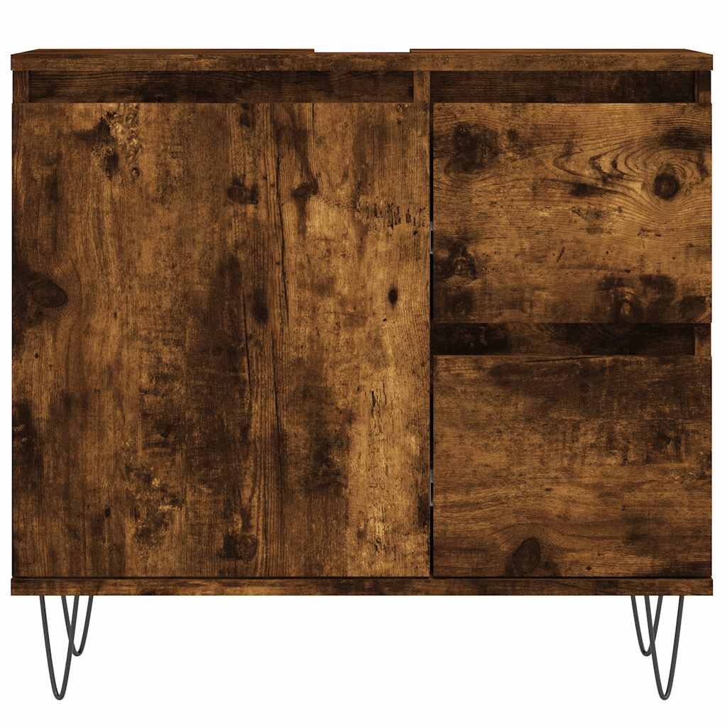 Koupelnová Skříňka 65 X 33 X 60 Cm Kompozitní Dřevo