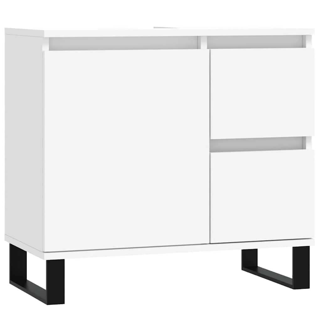 Koupelnová Skříňka 65 X 33 X 60 Cm Kompozitní Dřevo