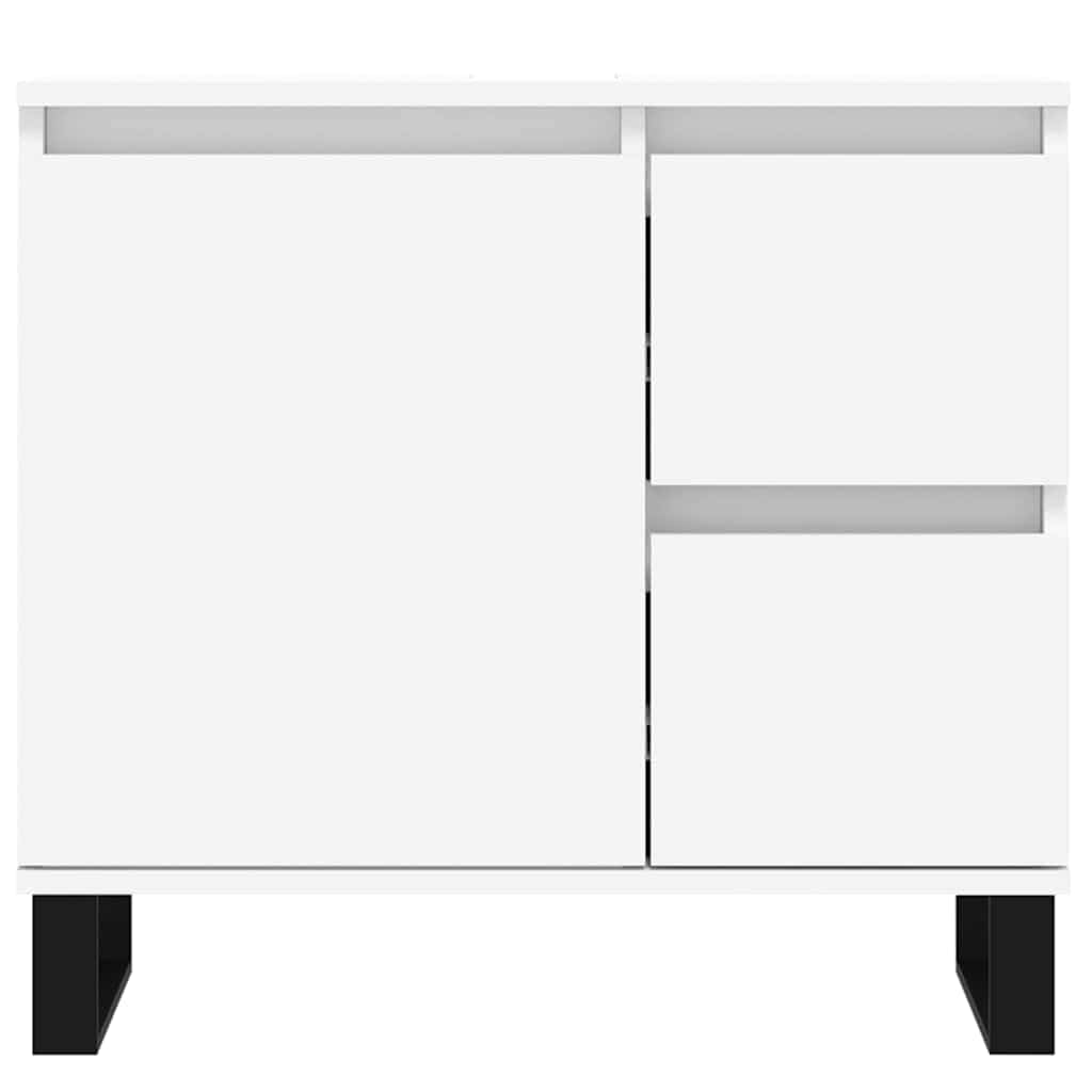 Koupelnová Skříňka 65 X 33 X 60 Cm Kompozitní Dřevo