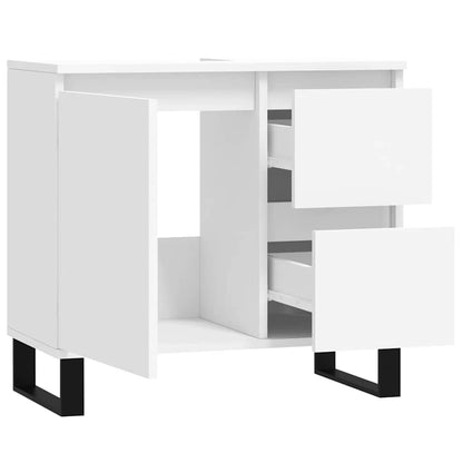 Koupelnová Skříňka 65 X 33 X 60 Cm Kompozitní Dřevo