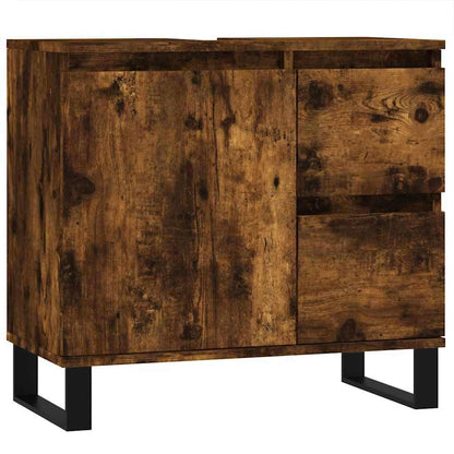 Koupelnová Skříňka 65 X 33 X 60 Cm Kompozitní Dřevo