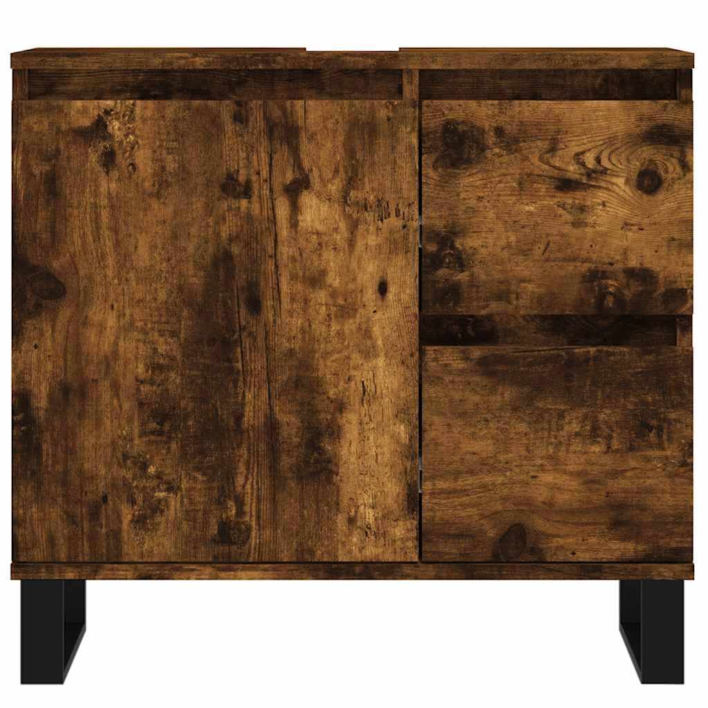 Koupelnová Skříňka 65 X 33 X 60 Cm Kompozitní Dřevo