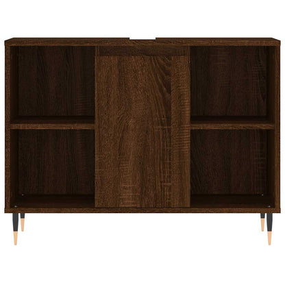 Koupelnová Skříňka 80 X 33 X 60 Cm Kompozitní Dřevo