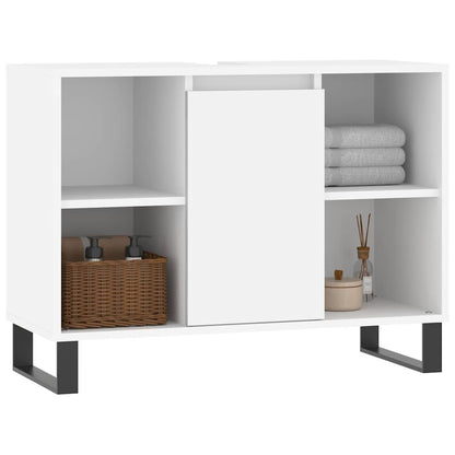 Koupelnová Skříňka 80 X 33 X 60 Cm Kompozitní Dřevo