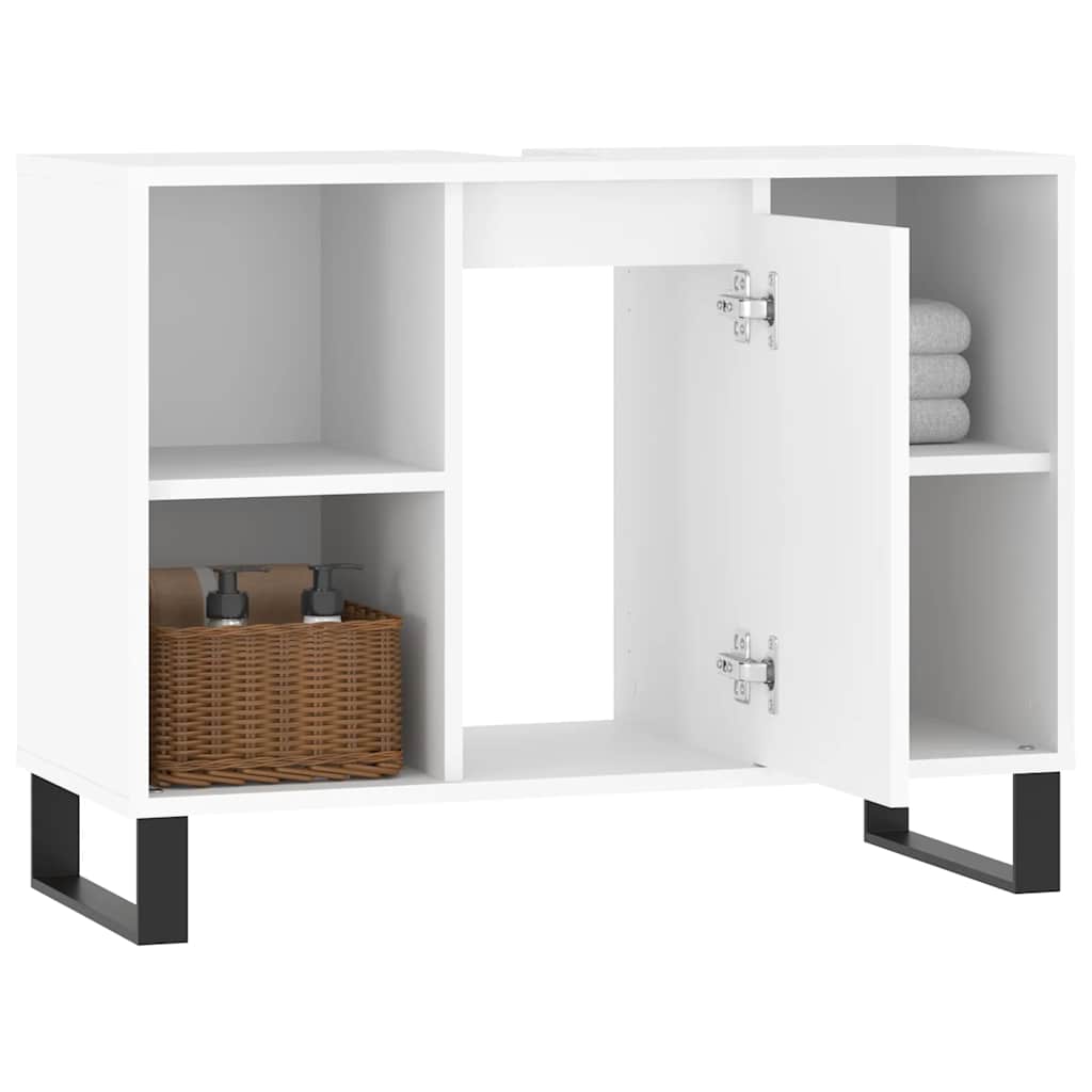 Koupelnová Skříňka 80 X 33 X 60 Cm Kompozitní Dřevo